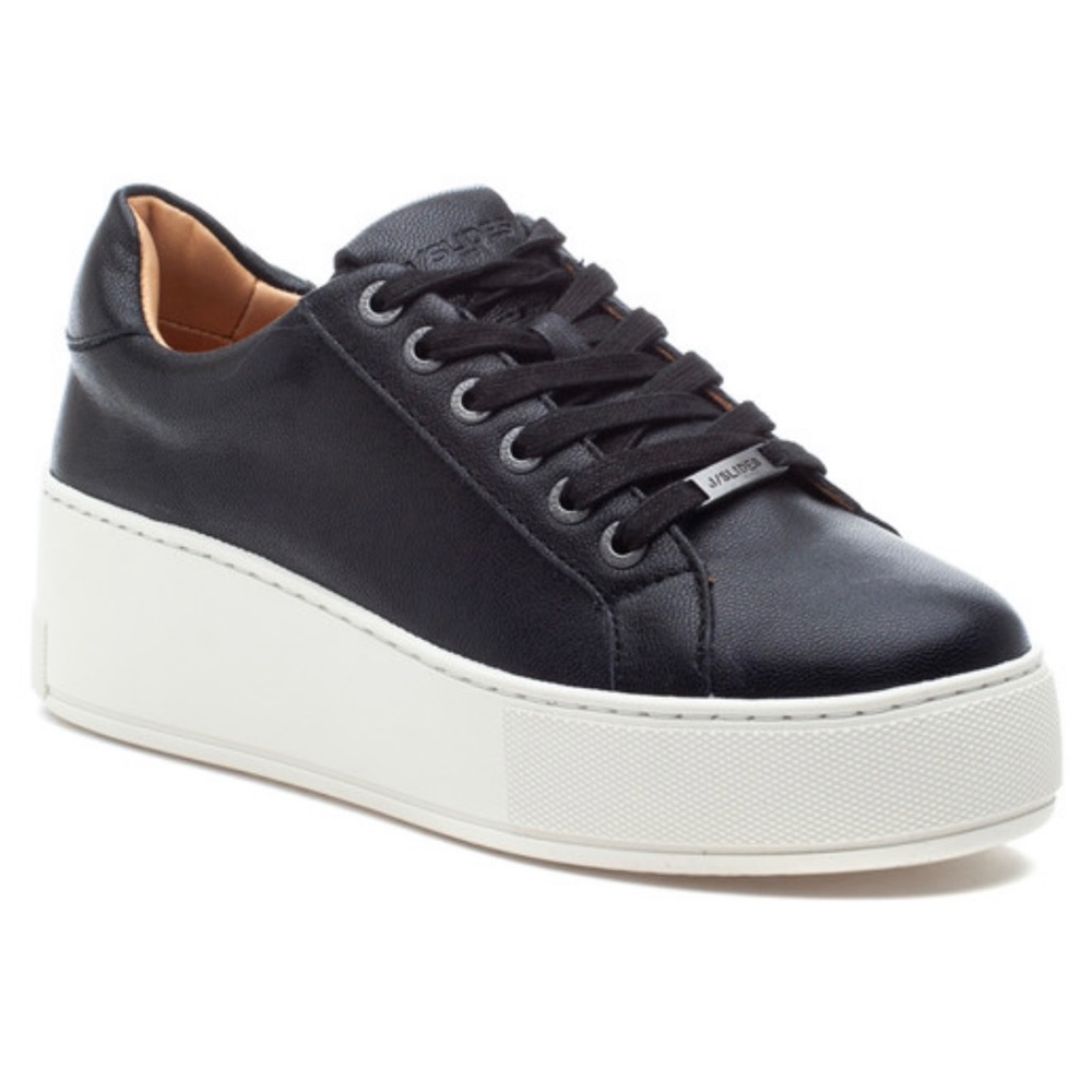 J/SLIDES MAYA Women’s Black Leather Size: 10 NWT.